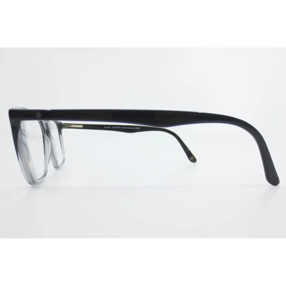 Randy Jackson Signature 3018 Eyeglasses Zyloware Black Clear Gradient 54-17-145